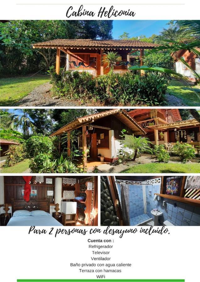 Chalet Y Cabinas Hibiscus Cahuita Bagian luar foto